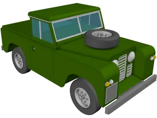 Land Rover 3D Model