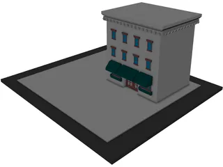 Coffee House 3D Model