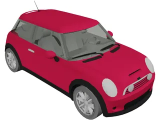 Mini Cooper S (2002) 3D Model