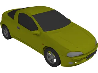 Opel Tigra (1997) 3D Model