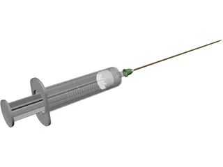 Syringe 3D Model