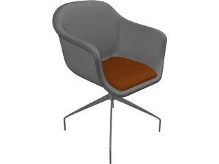 Chair Relax B&B Italia (1966) 3D Model