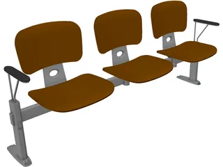 Chairs Office 3D Model