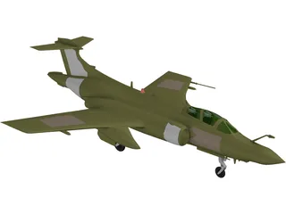 Buccaneer 52-B 3D Model