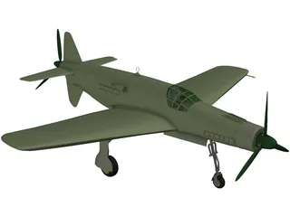 Dornier Do 335 Pfeil 3D Model