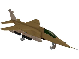 BA Jaguar GR1 3D Model