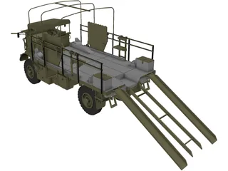 Bedford Truck 3D Model