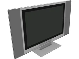 Plasma TV 3D Model