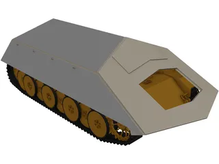 Ramm Tiger 3D Model