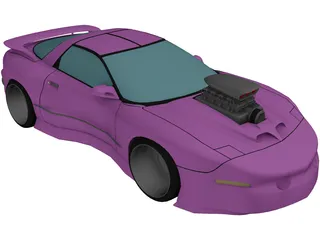 Pontiac Firebird [Supercharged] 3D Model