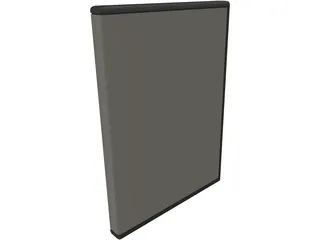 DVD Case 3D Model