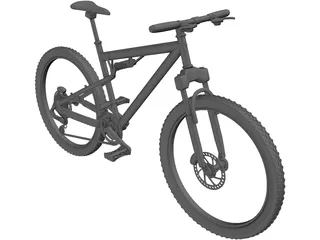 Bike Mountain 3D Model