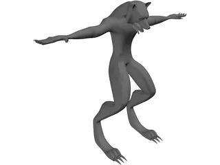 Werewolf 3D Model