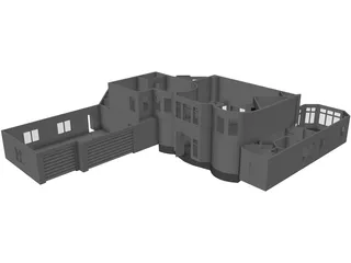 House Large 3D Model