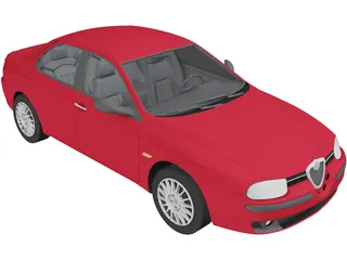 Alfa Romeo 156 (1997) 3D Model