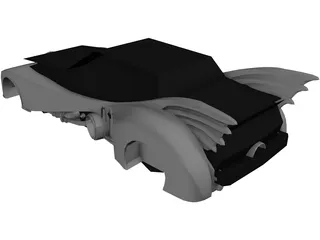 Batmobile (1989) 3D Model