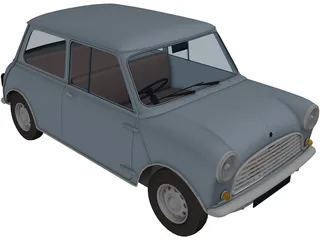 Austin Mini 3D Model