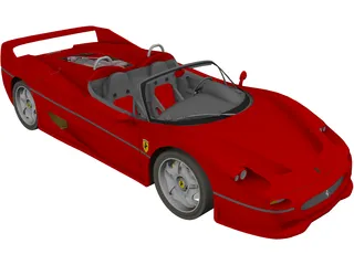 Ferrari F50 (1995) 3D Model