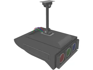 Projector 3D Model