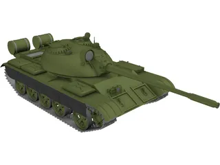 T-55 3D Model