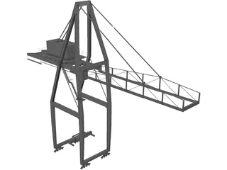 Crane 3D Model