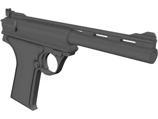 Pistol 3D Model