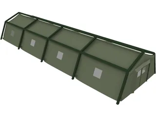 Army Tent 3D Model