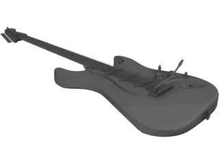 Fender SRV Strat 3D Model