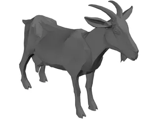 Goat 3D Model