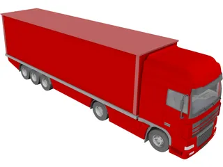 DAF Truck 3D Model