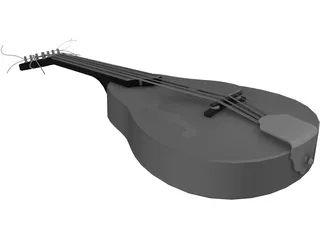 Mandolin 3D Model