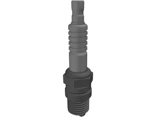 Spark Plug NGK 3D Model