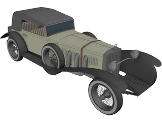 Mercedes-Benz (1928) 3D Model