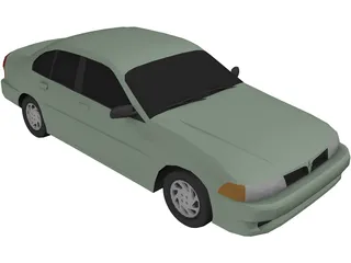 Mitsubishi Mirage 3D Model