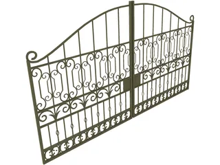 Iron Gate 3D Model