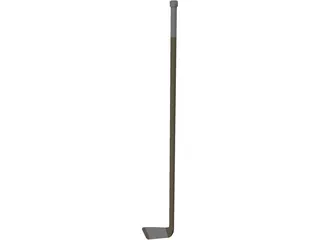 Hockey Stick 3D Model