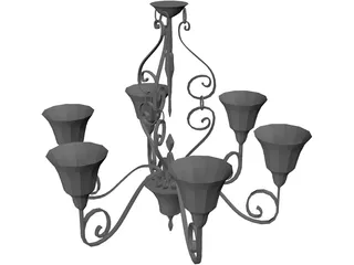 Chandelier 3D Model