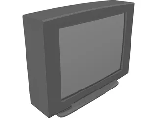 Television 3D Model