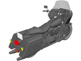 Harley-Davidson 3D Model