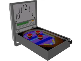 Pinball 3D Model