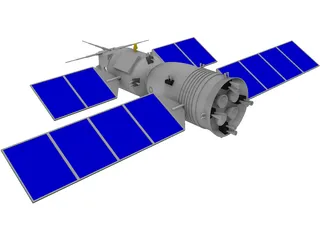 Shenzhou Chinese Spacecraft 3D Model