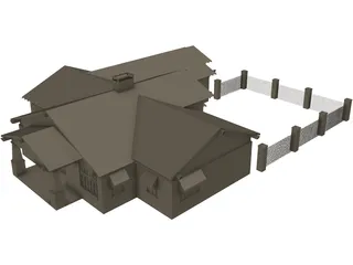 Clubhouse Crafts Style 3D Model