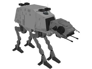 Star Wars Advanced ATAT 3D Model