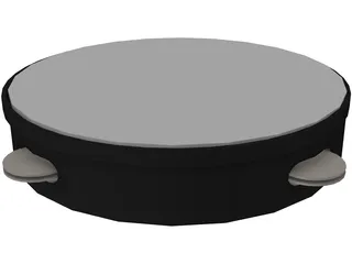 Tamborine 3D Model