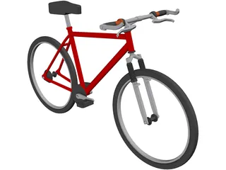 Bike Mountain Pacific 3D Model