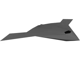 Northrop Grumman X-47 3D Model