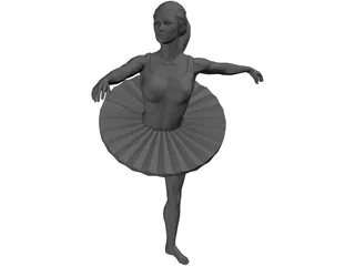 Ballerina 3D Model