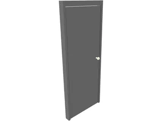 Door Single 3D Model