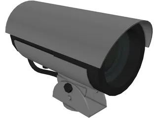 CCTV Camera 3D Model