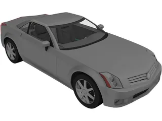 Cadillac XLR (2004) 3D Model
